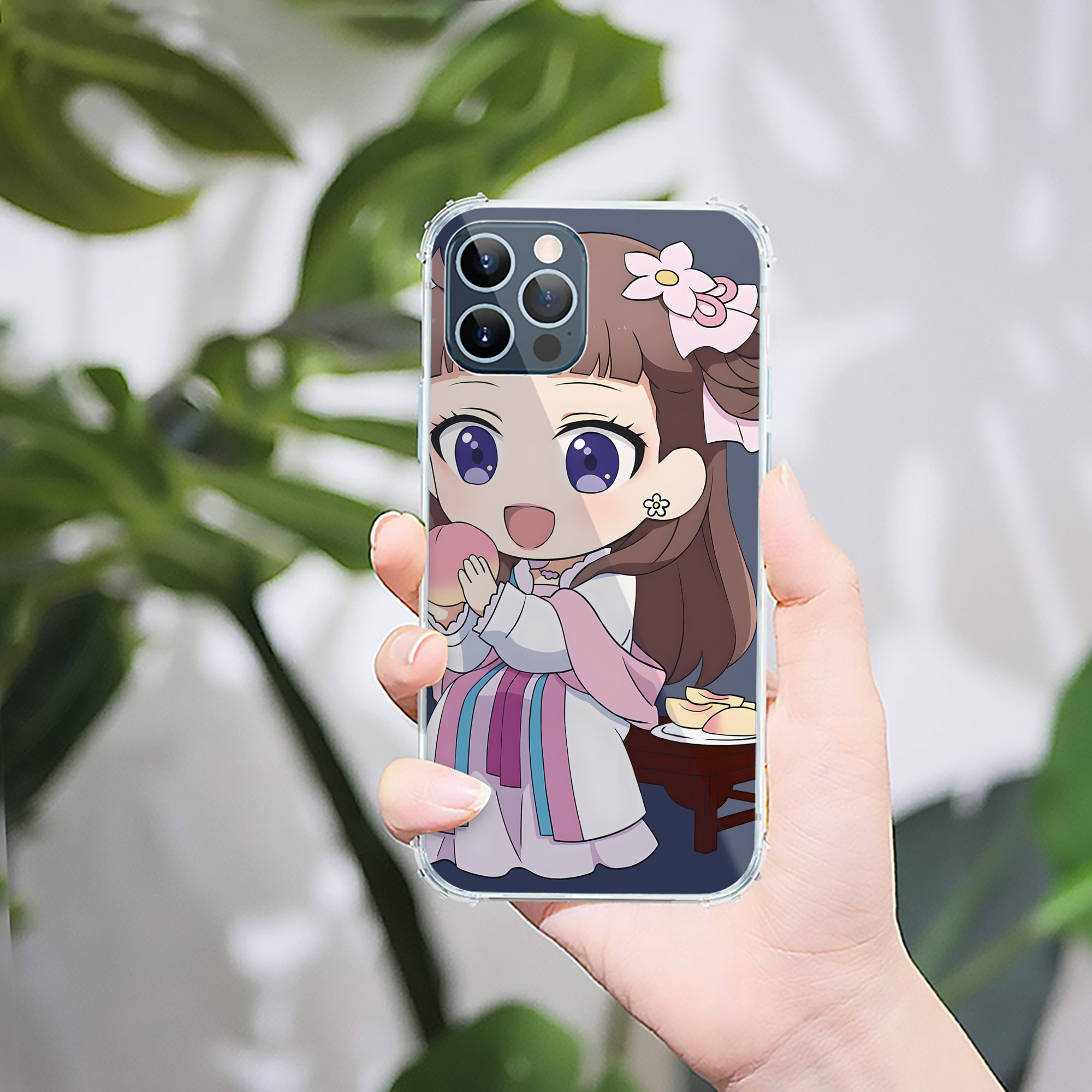 （画像用） 薬屋のひとりごと The Apothecary Diaries 【iPhone 12シリーズ対応】透明スマホケース（クリアソフトケース）